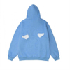 Hoodie Tersuai Pengeluar OEM Sweater Timbul Hoodie Sayap Malaikat Tersuai