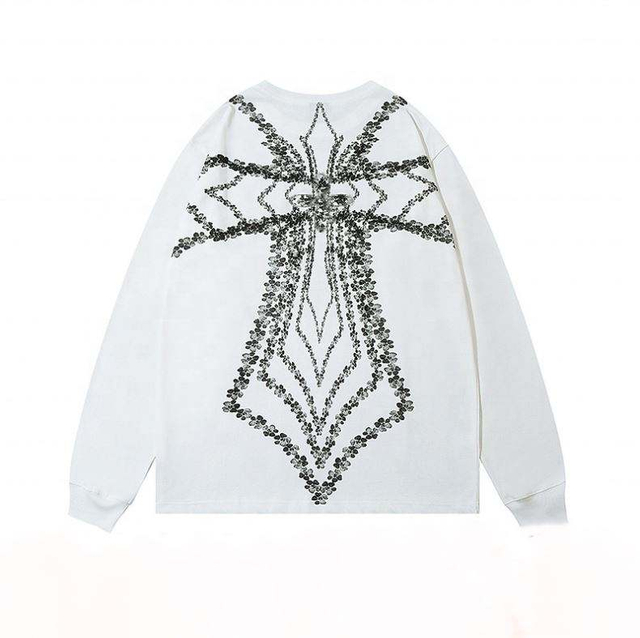OEM Manufacturer Custom Calor Transfer O Collum Pullover Manicas Plus Size Hoodies Casual