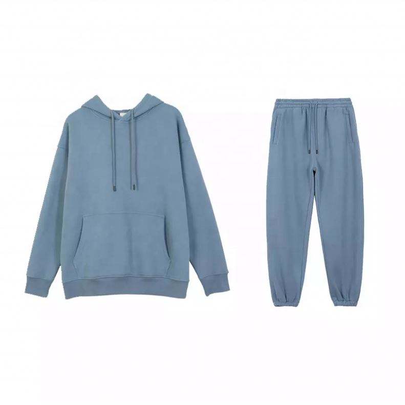 ผู้ผลิตOEM 2022 ใหม่โลโก้ที่กำหนดเองเปล่าHoodie Sweatshirtชุดผ้าฝ้าย 100% Streetwearชุดสำหรับชาย