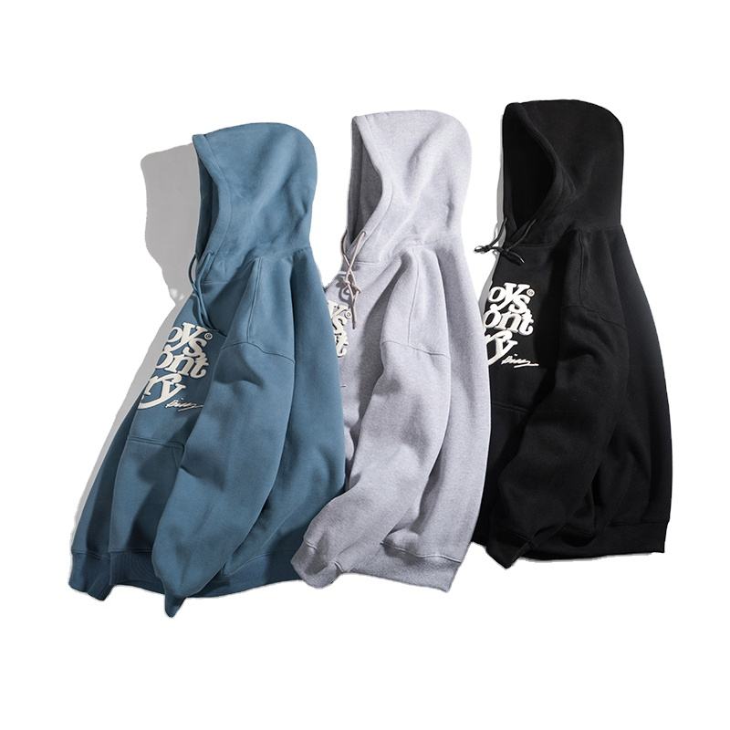 Moletom com capuz estampado em estilo high street personalizado