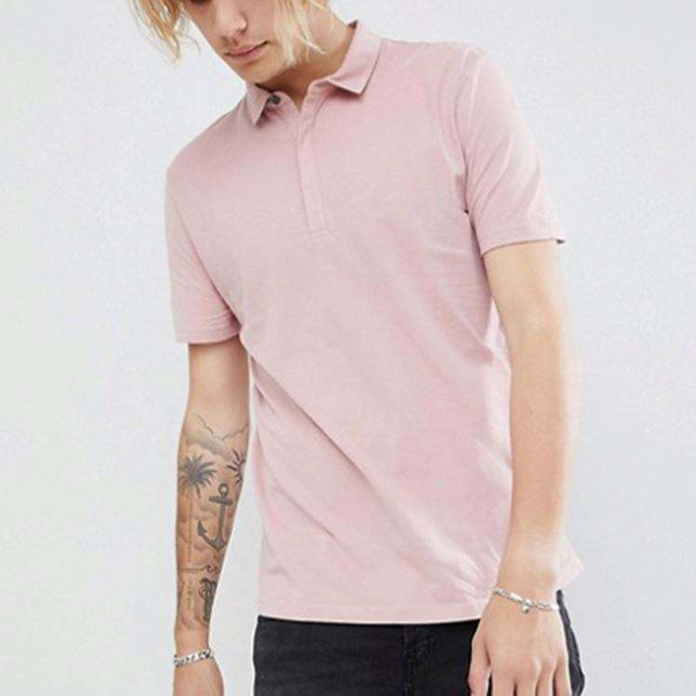 ຜະລິດ Custom Printing Design Men's Polo Printed T Shirt