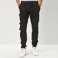 ที่มีคุณภาพสูงการออกแบบใหม่ที่กำหนดเองบุรุษผ้าฝ้าย100%กางเกงคาร์โก้ลำลอง