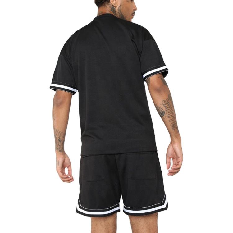 OEM Factory Custom Color M&aelig;nd Blank 2 stykke kort og T-shirt s&aelig;t