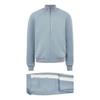 El nuevo estilo personaliz&oacute; los deportes de encargo de los hombres de las sudaderas con capucha que ejecutan los sistemas de dos piezas de los ch&aacute;ndales de los ch&aacute;ndales llanos