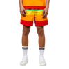 OEM 100 % polyesteria miesten v&auml;riset shortsit Custom Rainbow shortsit