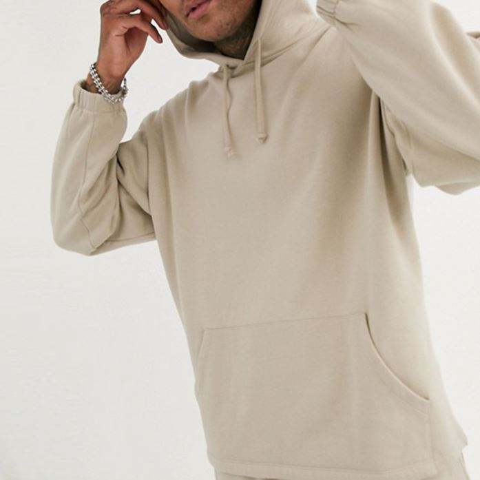 La nuovissima tuta sportiva da uomo oversize personalizzata in tinta unita per abbigliamento sportivo