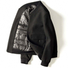 ຜູ້ຜະລິດ Oem Custom ນໍາເຂົ້າ Baseball Collar Wool Thickened Clip Down Men Warm Fleece Jacket