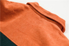 OEM-Hersteller ma&szlig;geschneiderte Herren-Manteljacke mit Farbblockierung, l&auml;ssiger Tasche, lang&auml;rmelig und Revers