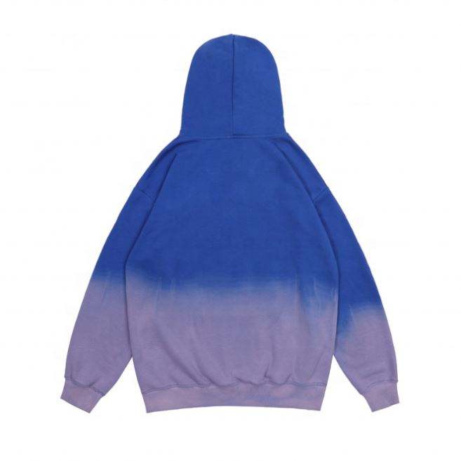 Producent OEM Dostosowana, gradientowa, swobodna, niestandardowa bluza Bluzy z kapturem w dużych rozmiarach Męskie bluzy z kapturem