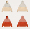 ຜູ້ຜະລິດ OEM Customized Plaid Patchwork Casual Custom Sweatshirt Plus Size Hoodies Men Hoodies