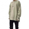 Fabricante oem logotipo personalizado de boa qualidade simples manga longa jumper liso cor s&oacute;lida algod&atilde;o oversize pul&ocirc;ver para homem 2022 novo
