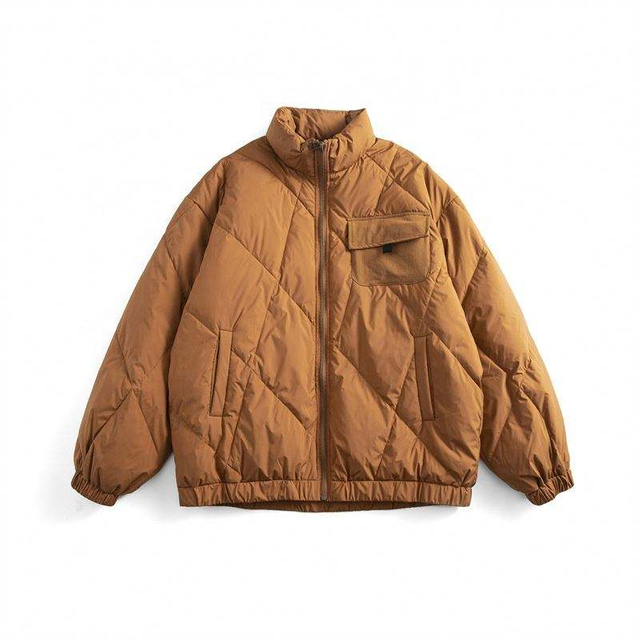 Giacca da cappotto in cotone multitasche ampia da uomo personalizzata del produttore OEM