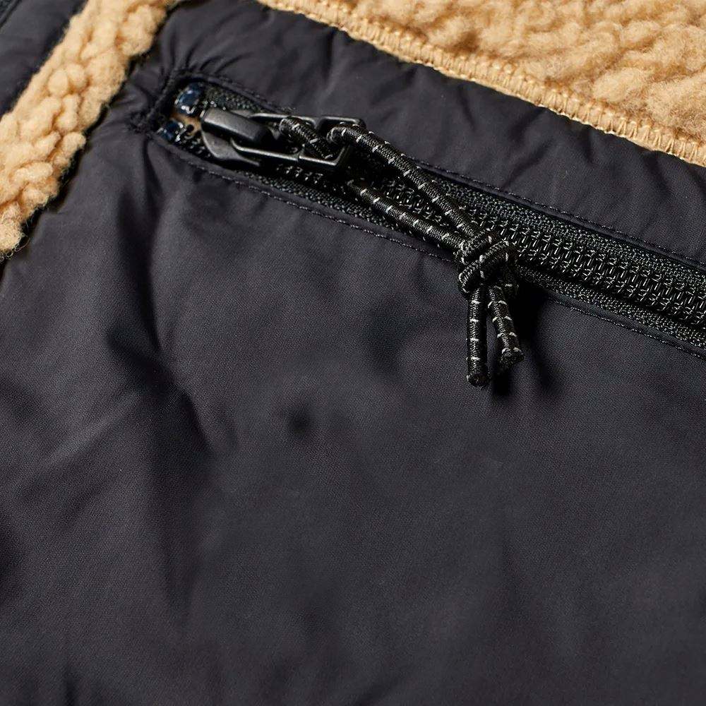 Oem Manufacturer Stand Collar Sherpa Fleece Vest Talvi Miesten Hihaton Polyesteri Taskutakki