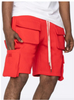 Ανδρικά καλοκαιρινά κοντό Street Wear 3D Pocket Fleece Σορτς Cargo