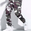 Custom Streetwear Camo Printed Flap Pocket Cargo Pants p&aacute;nsk&eacute;