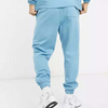 Pantaloni sportivi affusolati da uomo oversize con polsini elastici personalizzati Oem