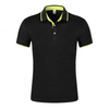 7 ວັນຕົວຢ່າງສີຂຽວ Guangzhou Golf Polo Shirt Polyester Spandex