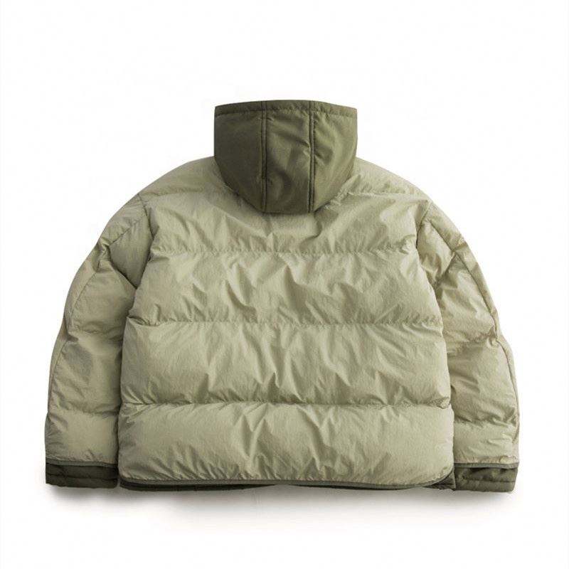 Veste &agrave; capuche en coton pour hommes, fabricant OEM personnalis&eacute;, beau pain &agrave; la mode