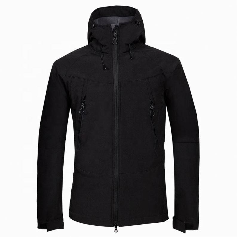 Veste &agrave; capuche imperm&eacute;able et coupe-vent pour hommes, vente en gros, mode r&eacute;versible, livraison rapide, fermeture &eacute;clair sur le devant