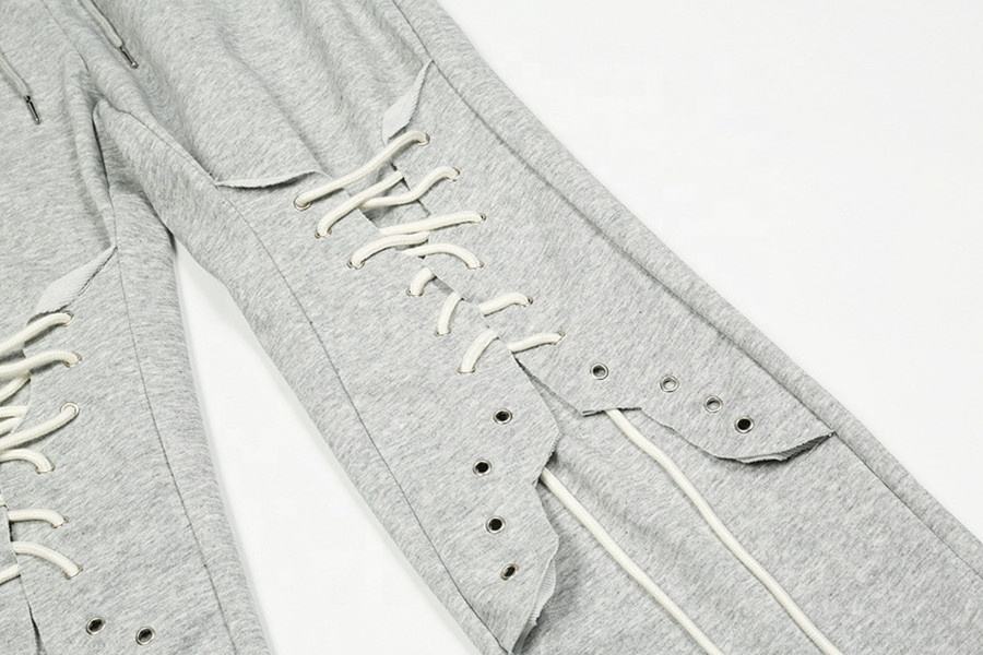 OEM ထုတ်လုပ်သူ Streetwear Cargo Pants 100% Cotton Sweatpants Men Casual Trousers Jogging Pants Sweatpants ဘောင်းဘီရှည်