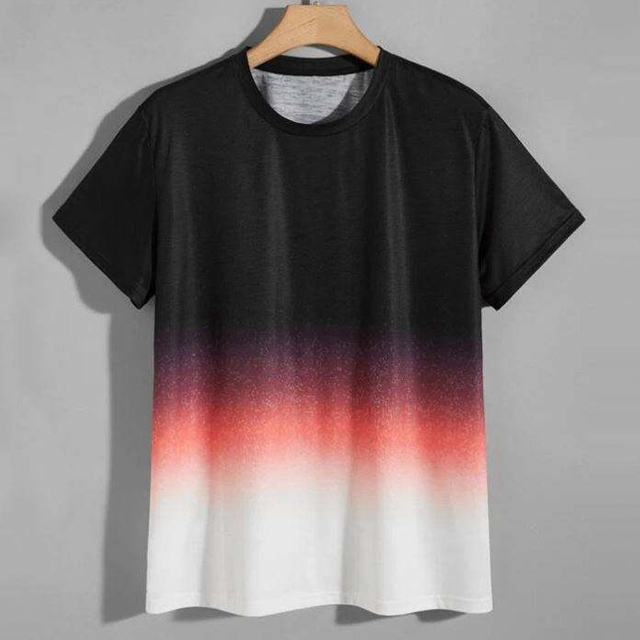 Clothing Factory Custom Premium T krekls ar īsām piedurknēm apaļa kakla 100% poliestera vīriešu digitālās drukas T-krekli