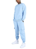 High Fashion 100% Cotton Loose Mens Sweatsuit Tracksuit အမျိုးသား Sweatshirt Jogger Set