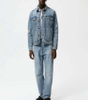 OEM-producent Custom Herre Bomuld Streetwear Button Up Vintage Distressed Jean Denimjakke
