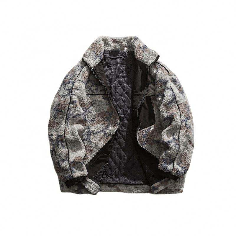 Oem v&yacute;robce přizpůsoben&aacute; p&aacute;nsk&aacute; bavlněn&aacute; maskovac&iacute; bunda Polar Fleece