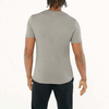Camisetas en blanco calificadas personalizadas del llano del algod&oacute;n de los hombres del ajuste del m&uacute;sculo de la manga del cortocircuito de la camiseta del servicio del OEM