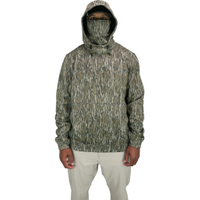 OEM Manufacturer Custom Logo Sun Protection Technical Face Cover Masked Anti-uv Men Fishing Hoodie