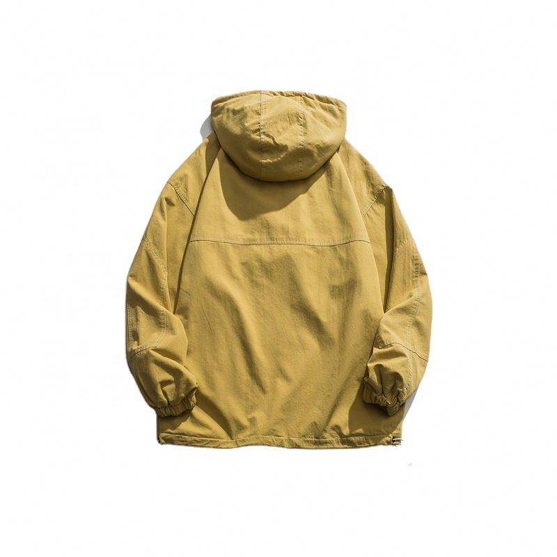 OEM-producent Custom Herretr&oslash;je City Outdoor Cargo h&aelig;ttetr&oslash;je Ensfarvet Casual h&aelig;ttetr&oslash;je top