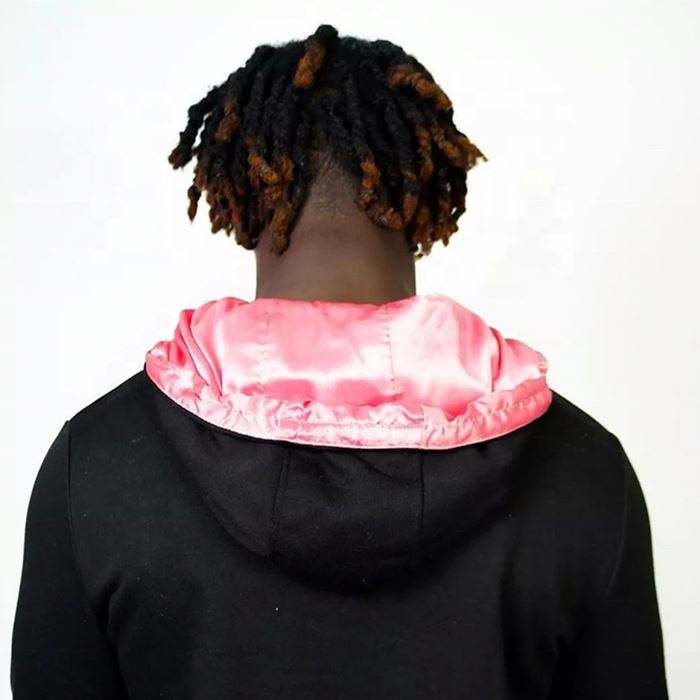 Felpe con cappuccio basic con logo personalizzato del produttore OEM Felpa con cappuccio foderata in raso di seta unisex in cotone poliestere