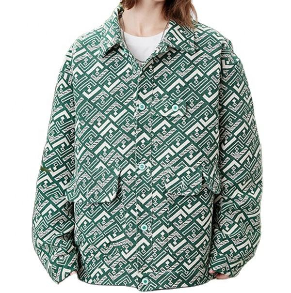 Oem Manufacturer Wholesale Custom Fashion solve Plus Size Men's Lapel Casual Workwear Jacket