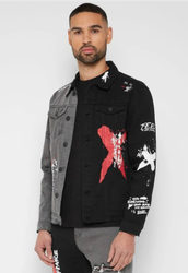 OEM-Hersteller kundenspezifische Herrenbekleidung Baseballuniform Farbblock Chenille bestickte Freizeitmanteljacke