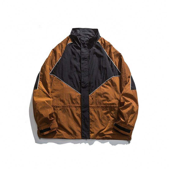 OEM Manufacturer Custom Fashion Contrat Stitching Sta Collar solve tunicas Jacket