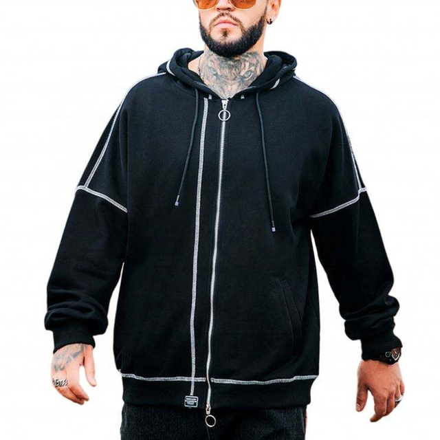 Fabricante OEM 2021, abrigos con capucha con cremallera de alta calidad, sudaderas con capucha en blanco informales personalizadas para exteriores, sudaderas con capucha con cremallera, ropa deportiva para hombres
