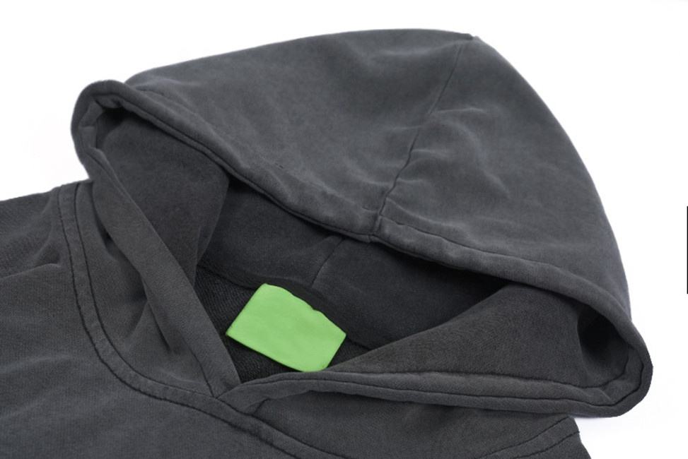 OEM-Hersteller individuelles Logo Street Wash Made Old Hoodies Fashion Simple Hip Hop Hoodies