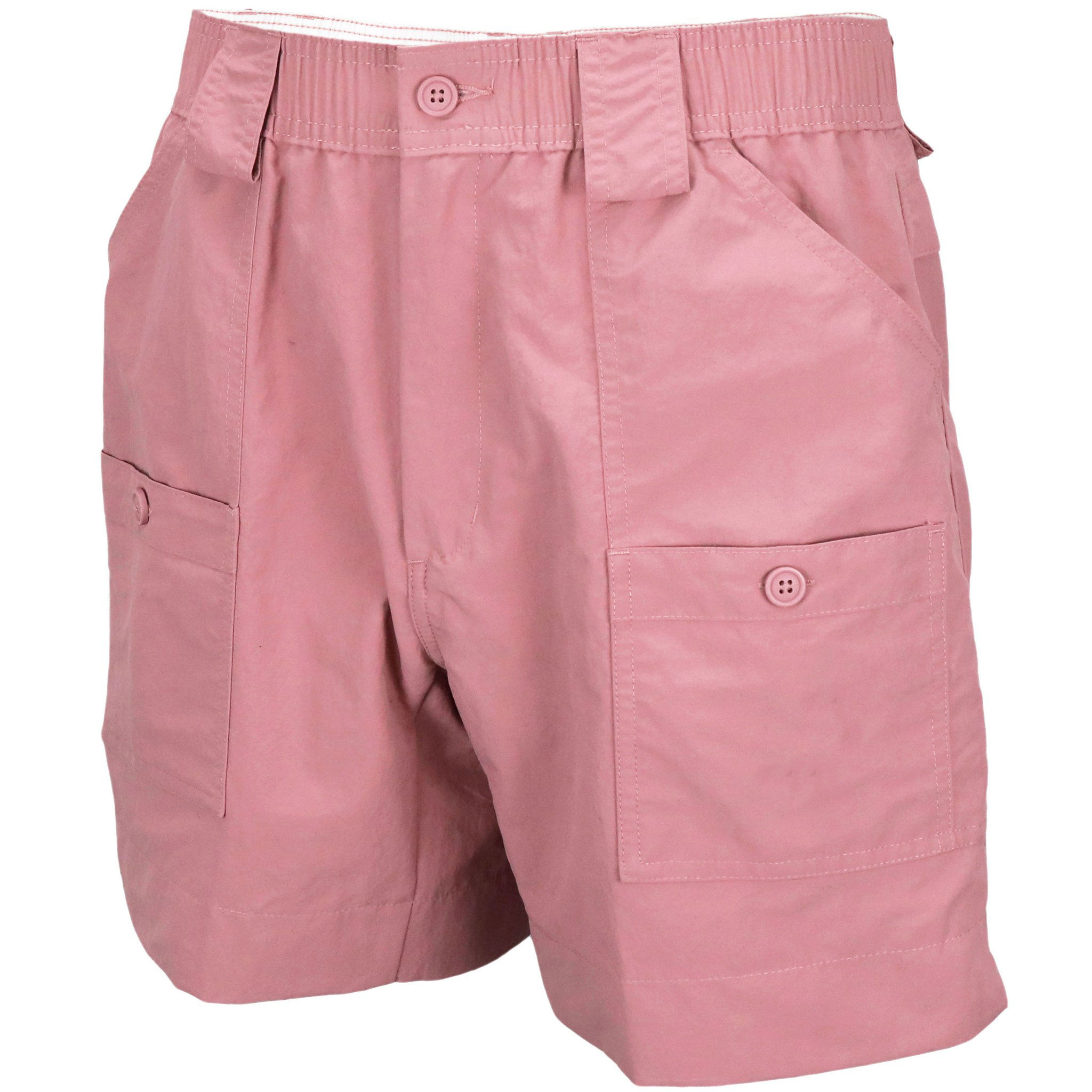 Fabricante OEM, logotipo personalizado, cintura el&aacute;stica oculta, pantalones cortos de pesca de secado r&aacute;pido para hombres, informales