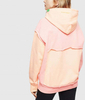 OEM-producent Custom Unisex Bomuld Distressed Engros Farveblok Raw Edge H&aelig;ttetr&oslash;jer Sweatshirt Pullover