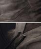 Fabricante OEM personalizado tingido de gravata casual moletom personalizado com capuz de grandes dimens&otilde;es