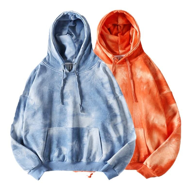 Προσαρμοσμένα ρούχα Hot Sell 100%Cotton Tie Dye Hoodie Unisex