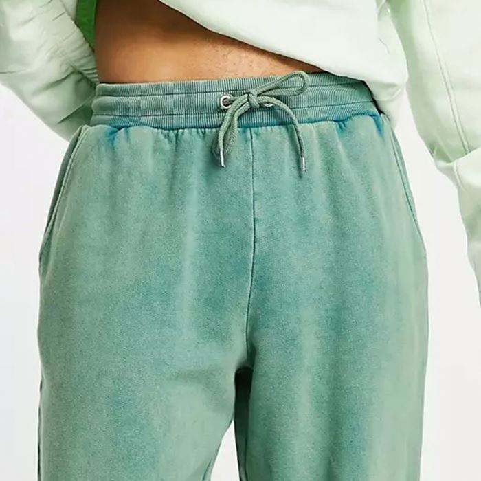 Pantalon de surv&ecirc;tement surdimensionn&eacute; 100% coton lav&eacute; avec cordon de serrage personnalis&eacute;, vente en gros