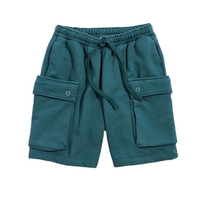 Summer Men Clothes Designer Shorts Custom Polyester Fleece Cargo Sweat Shorts