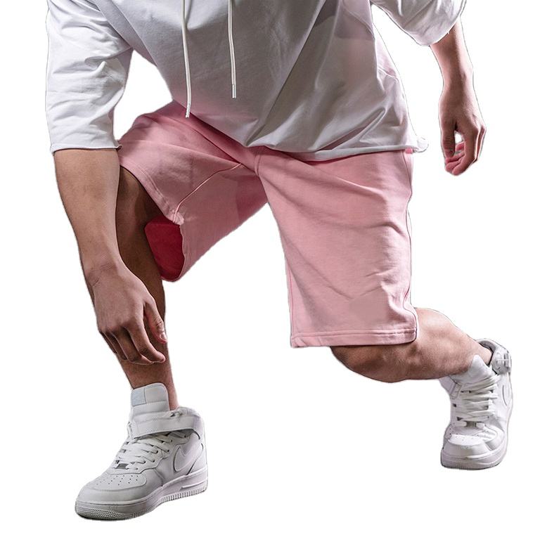 Aangepaste joggingbroeken van fleece Nieuwe katoenen shorts Casual joggingbroeken Workout sportshorts