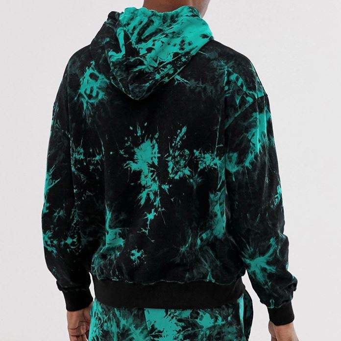 Mole Lupum Fall Sweatsuit Duo Piece Tracksuits ponit homines ligare Dye Sweatsuit