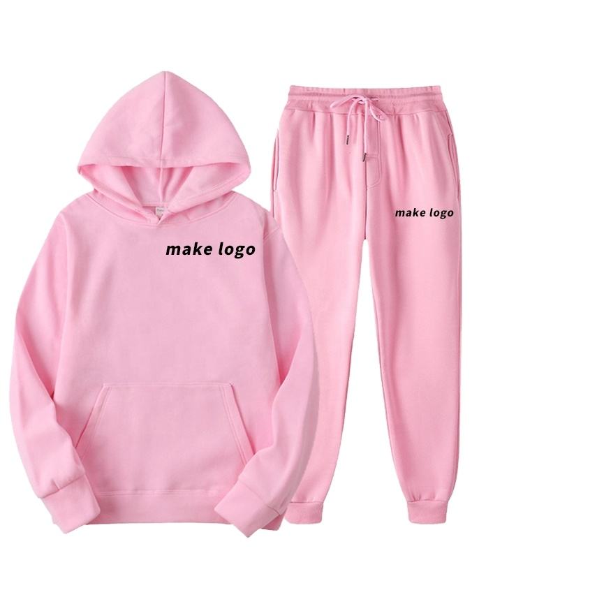 カスタムフィットネスコットンメンズジムパーカーとパンツセットメンズトラックスーツスウェットスーツ