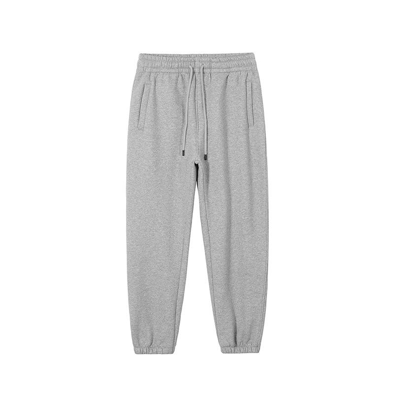 โลโก้ที่กำหนดเองชุดสองชิ้นชุดสูทผู้ชายสีทึบธรรมดาชุดวอร์ม unisex