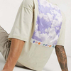 Brugerdefinerede engros T-shirts Oversized tilbage satin printet panel m&aelig;nd Vintage T-shirt