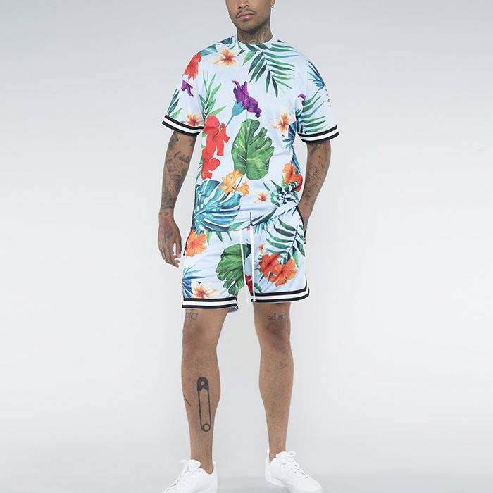 Shorts de basquete masculino com cord&atilde;o el&aacute;stico por atacado OEM