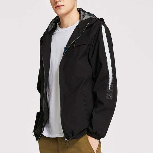 P&aacute;nsk&aacute; bunda s kapuc&iacute; Větrovka na zak&aacute;zku Veste Homme Bomber Jaket